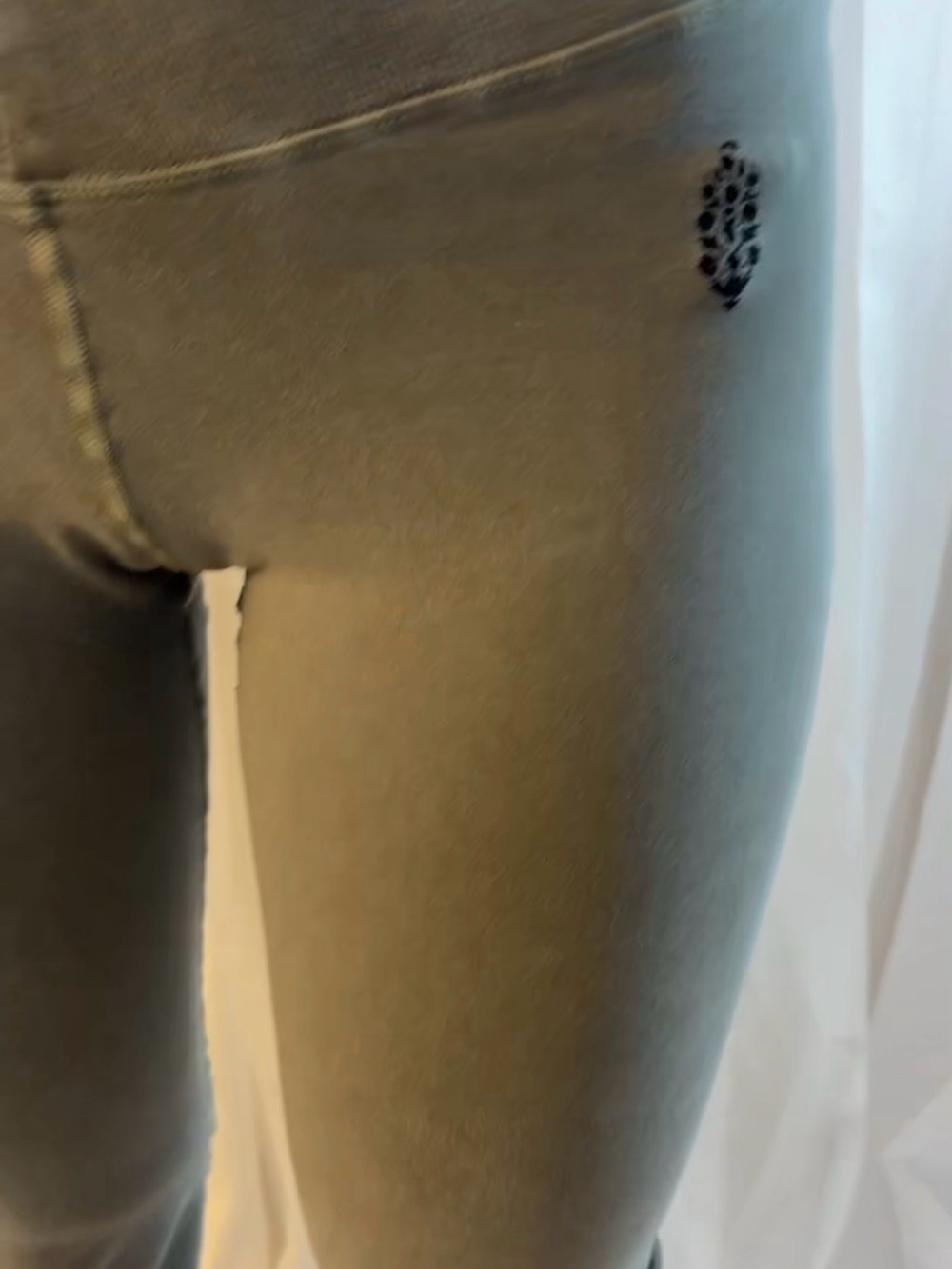 FP Movement by Free People Olive Flared High-Waist Yoga Leggings Size S